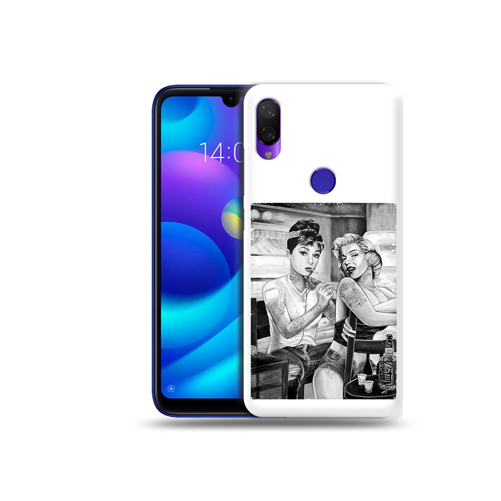 

Чехол MyPads Tocco для Xiaomi Mi Play тату мастер (PT128724.322.637), Прозрачный, Tocco