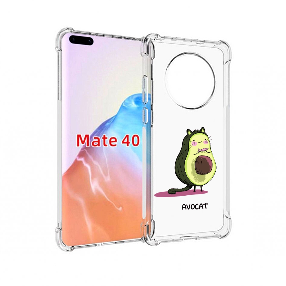 

Чехол MyPads Tocco для Huawei Mate 40 Avocat, Прозрачный, Tocco