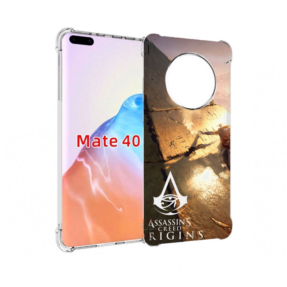 

Чехол MyPads Tocco для Huawei Mate 40 Assassin's Creed Origins, Прозрачный, Tocco