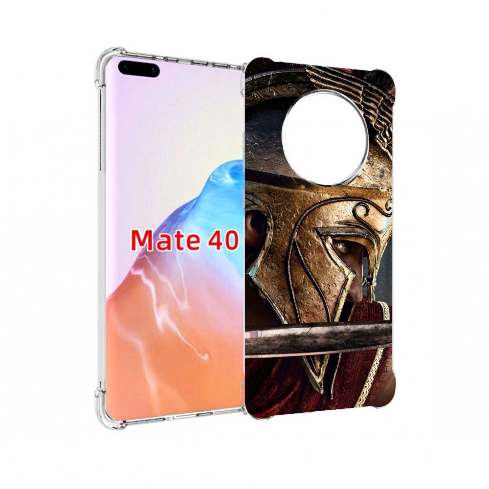 

Чехол MyPads Tocco для Huawei Mate 40 Assassin's Creed Odyssey, Прозрачный, Tocco