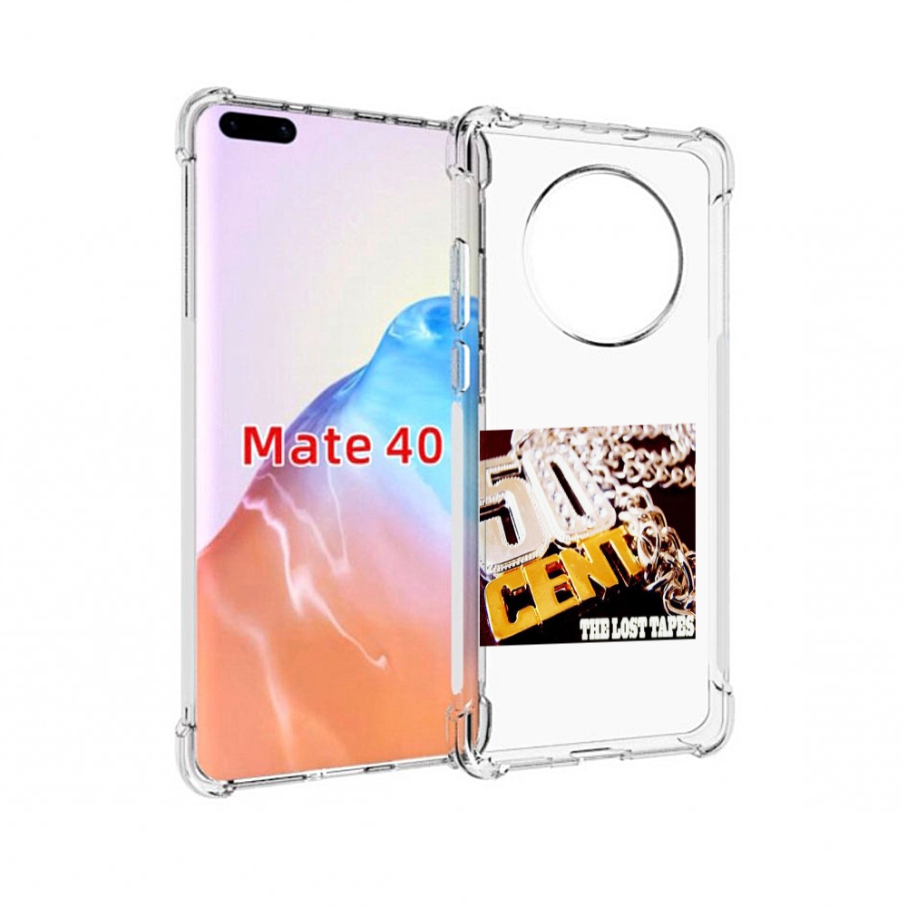 

Чехол MyPads Tocco для Huawei Mate 40 50 Cent - The Lost Tapes, Прозрачный, Tocco