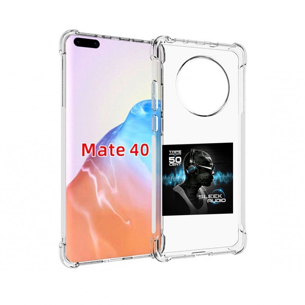 

Чехол MyPads Tocco для Huawei Mate 40 50 Cent - Sleek Audio, Прозрачный, Tocco