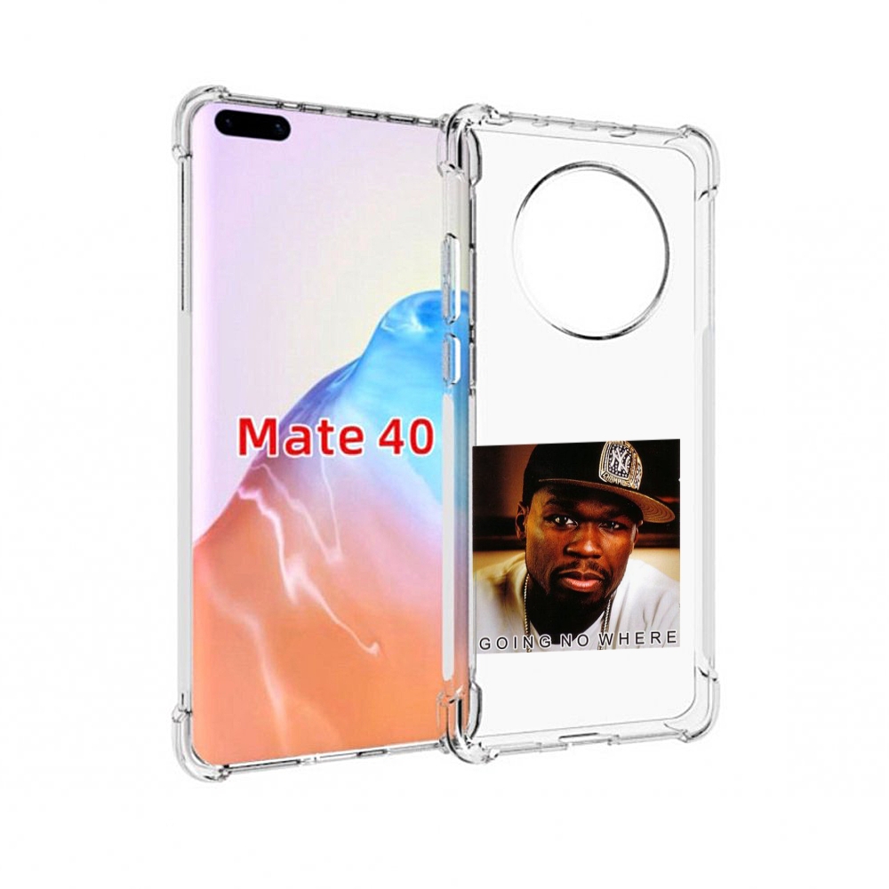 

Чехол MyPads Tocco для Huawei Mate 40 50 Cent - Going No Where, Прозрачный, Tocco