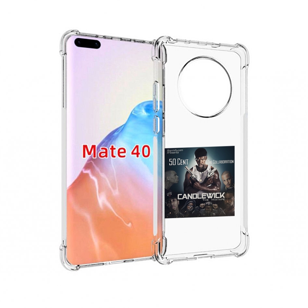 

Чехол MyPads Tocco для Huawei Mate 40 50 Cent - CandleWick, Прозрачный, Tocco