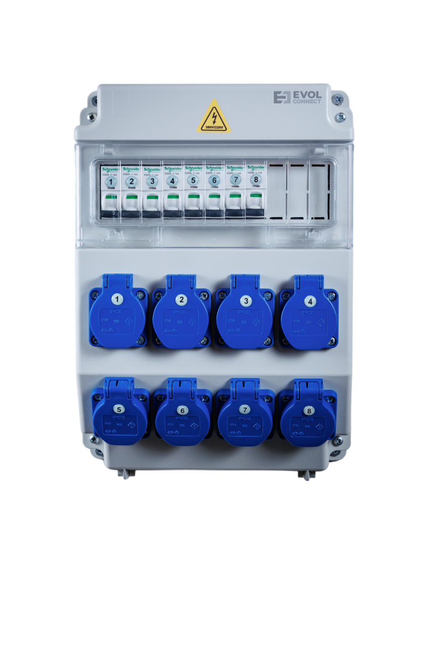 Навесной щит с розетками EVOL COMBOX 11 0102-008-1 19435₽