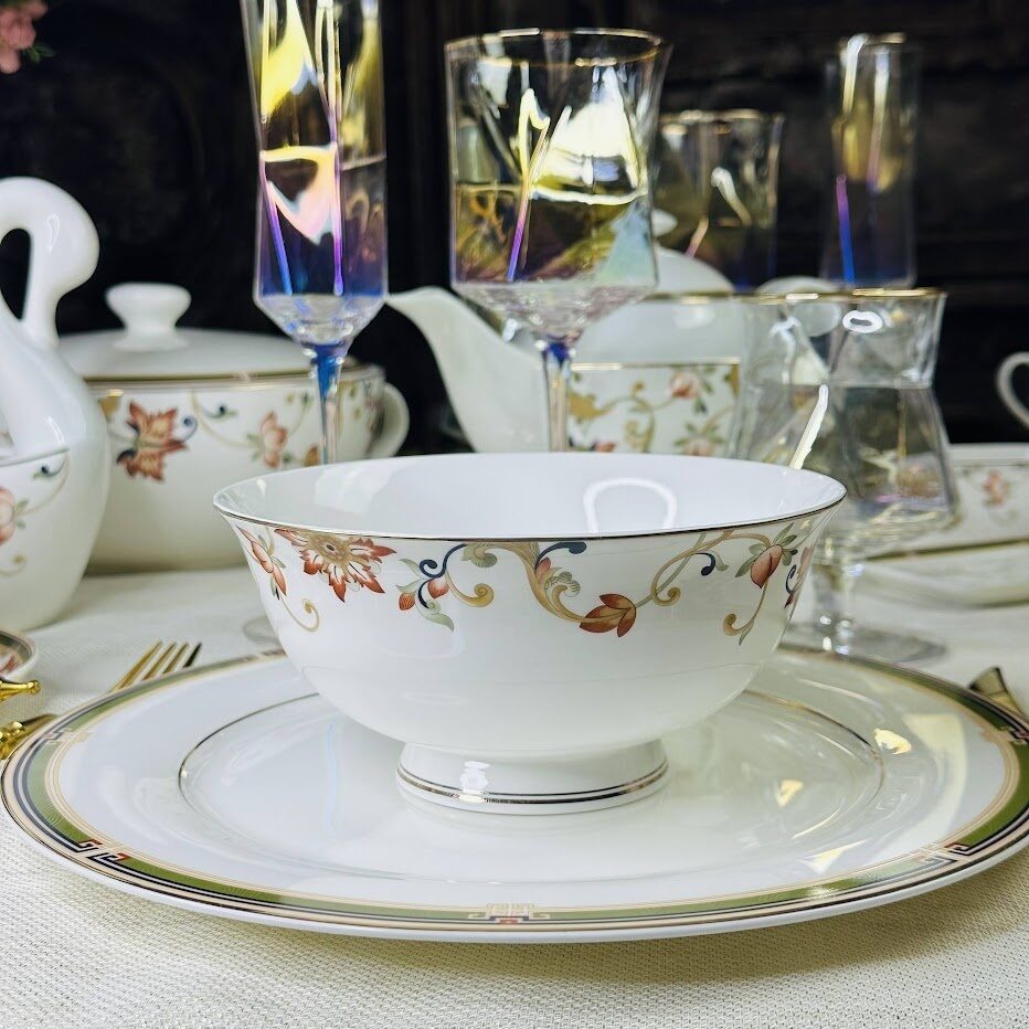 

Салатница костяной фарфор Lenardi Кассиопея 15см 145-394, Белый