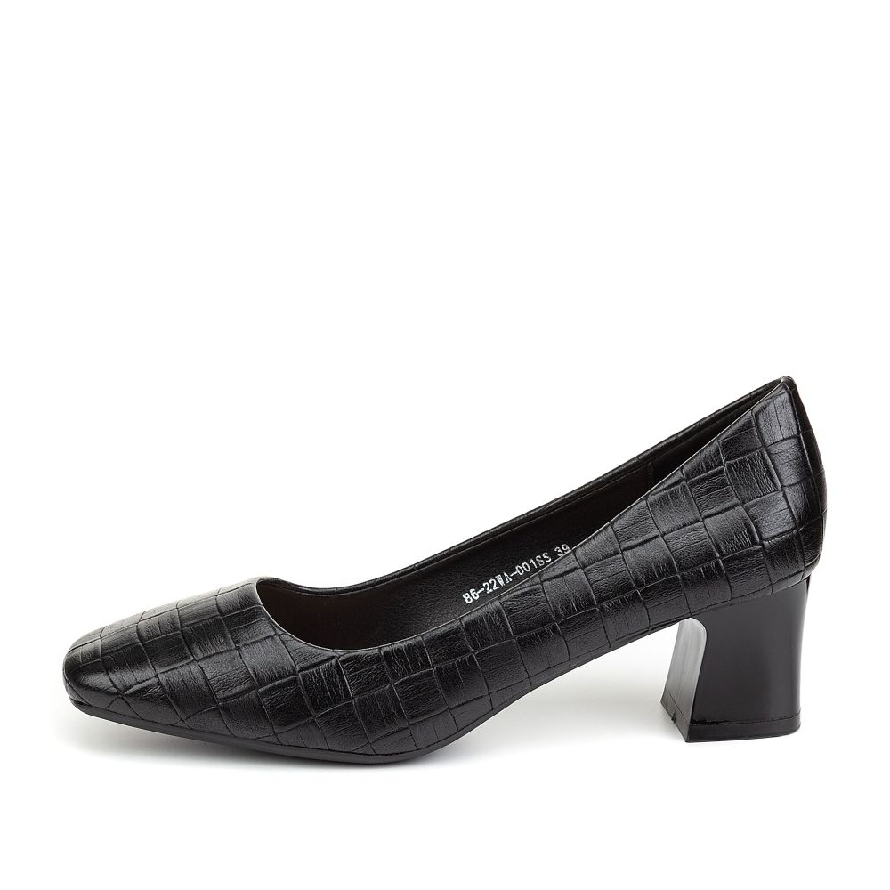 

Туфли женские INSTREET 86-22WA-001SS черные 38 RU, Черный, 86-22WA-001SS