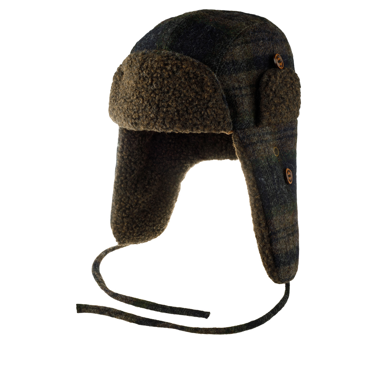 

Шапка ушанка унисекс Stetson 9290306 оливковая, р, Хаки, 9290306