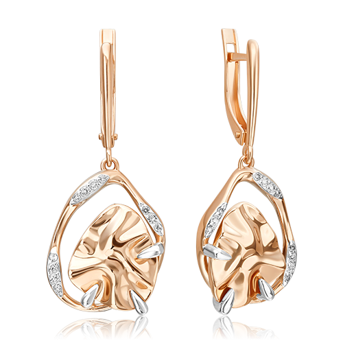 

Серьги из красного золота с топазом PLATINA jewelry 02-5104-00-201-1110, 02-5104-00-201-1110