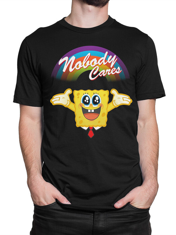 

Футболка мужская Design Heroes Губка Боб черная 2XL, Губка Боб
