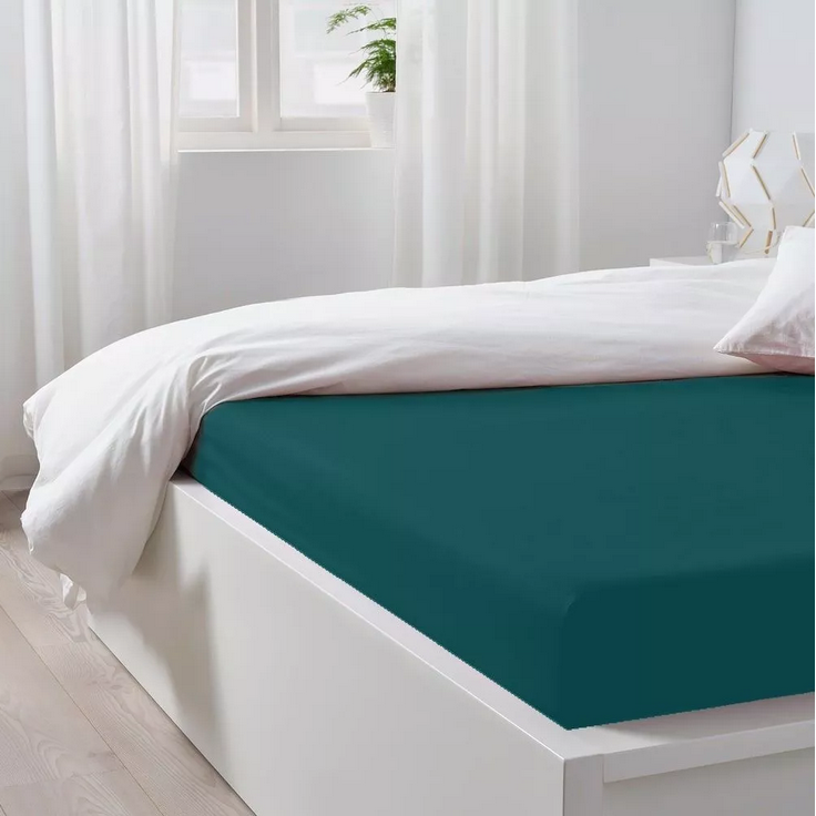 

Простынь на резинке 90x200x20 "Морская волна", трикотаж