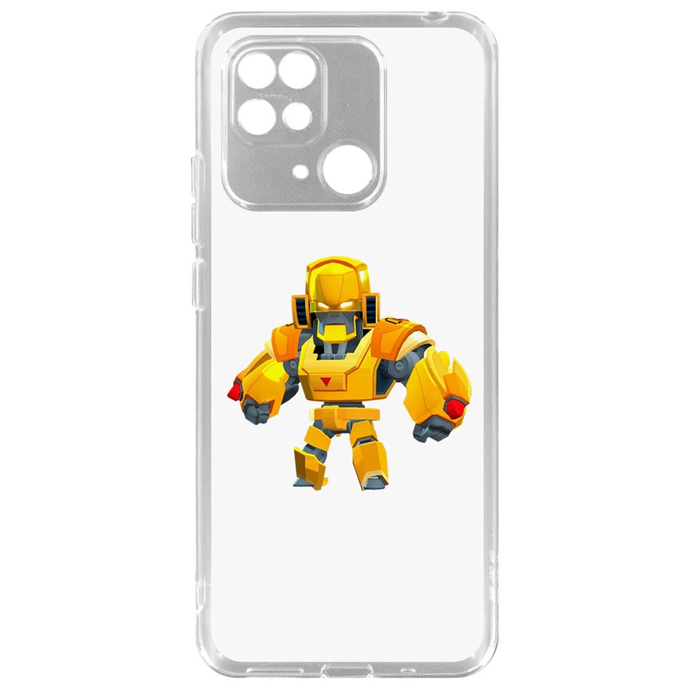 

Чехол-накладка Brawl Stars-Бо Золотой Меха для Xiaomi Redmi 10C