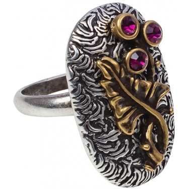 

Кольцо из бижутерного сплава с кристаллами WowMan Jewelry R814044R-801SGR-19, R814044R-801SGR-19