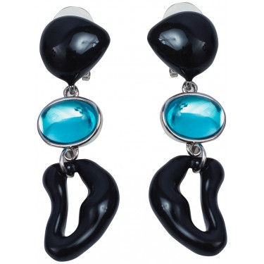 

Серьги из бижутерного сплава с кристаллами WowMan Jewelry R814777E-003BBL, R814777E-003BBL