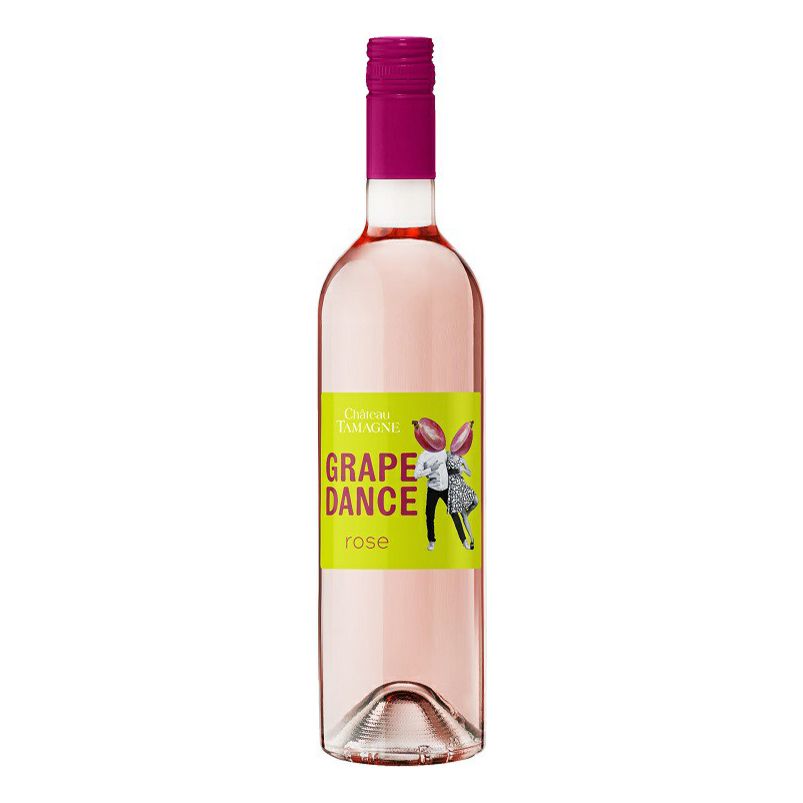 

Вино Chateau Tamagne Grape Dance розовое полусухое 9,5 - 11,5% 0,75 л Россия