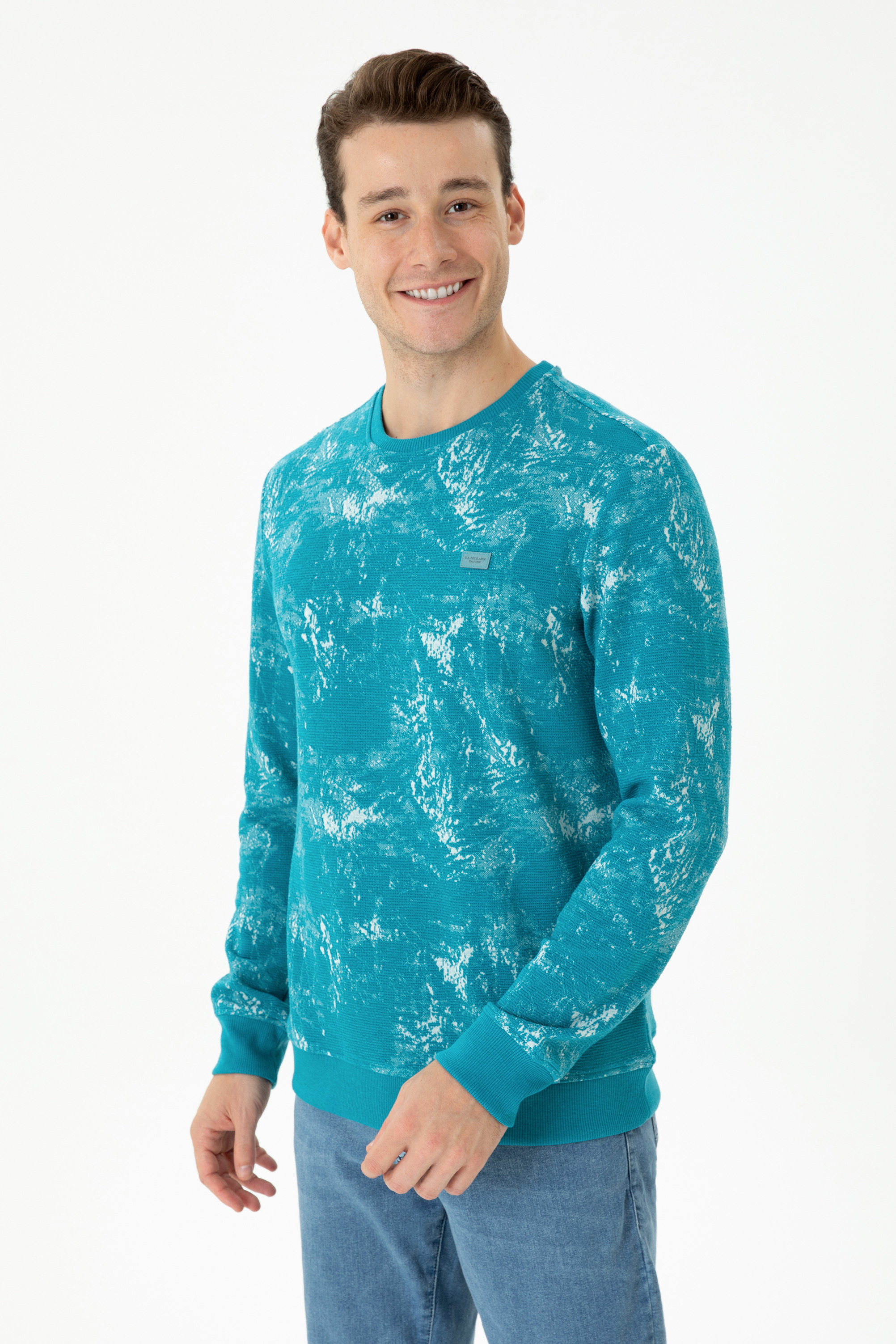 

Свитшот мужской U.S. POLO Assn. G081SZ0820BOGOS голубой M, G081SZ0820BOGOS