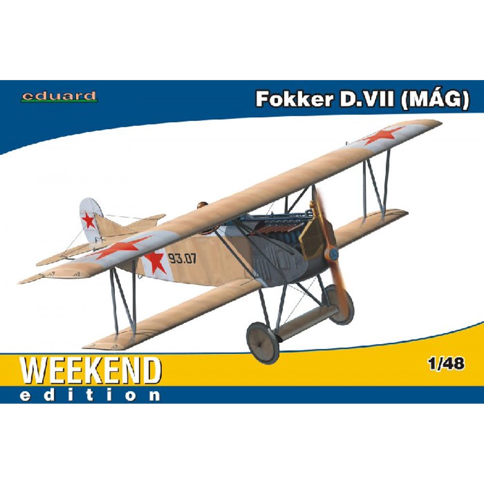 

Сборная модель Eduard 1/48 Биплан Первой Мировой войны Fokker D. VII MAG 84156