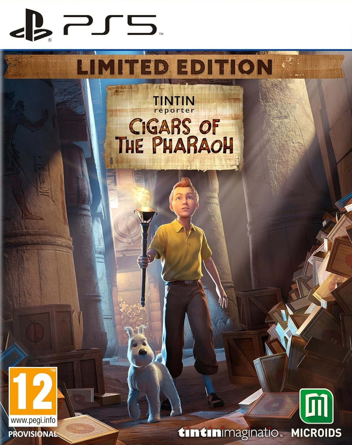 Игра Tintin Reporter Cigars of the Pharaoh Limited Edition (PS5, русские субтитры)