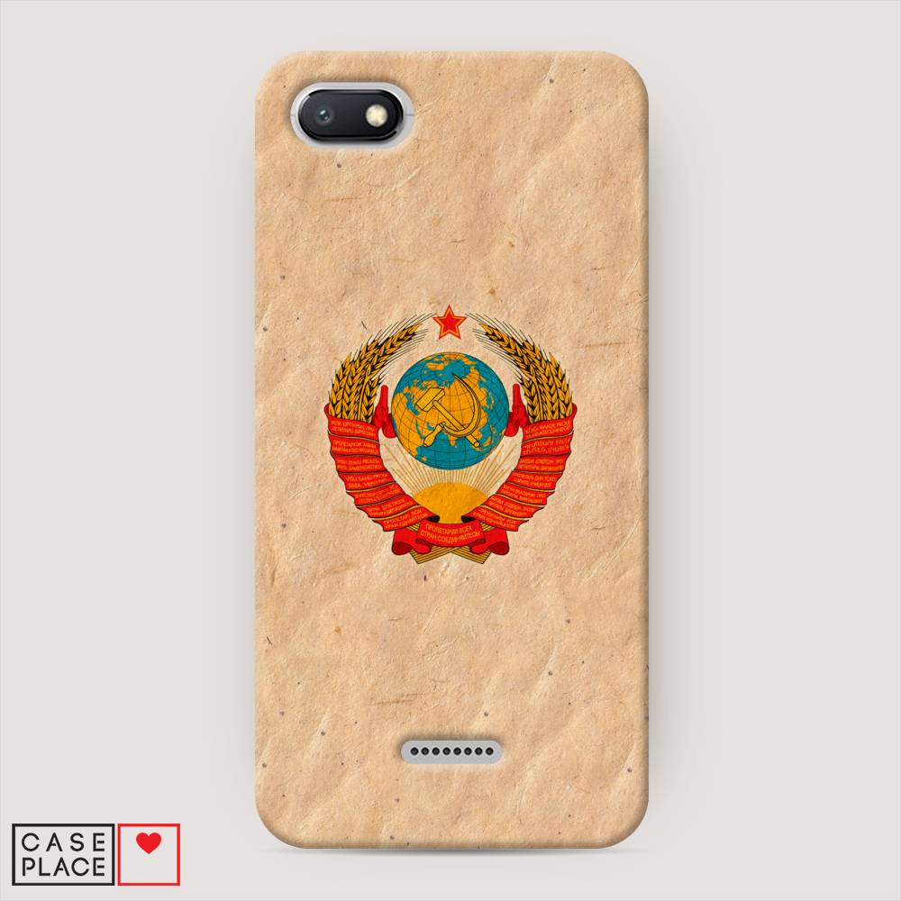 

Пластиковый чехол "Союз пролетариев" на Xiaomi Redmi 6A, 34120-4