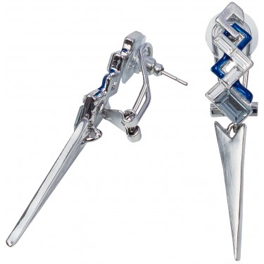 

Серьги из бижутерного сплава с кристаллами WowMan Jewelry R814201E-001SBL, R814201E-001SBL