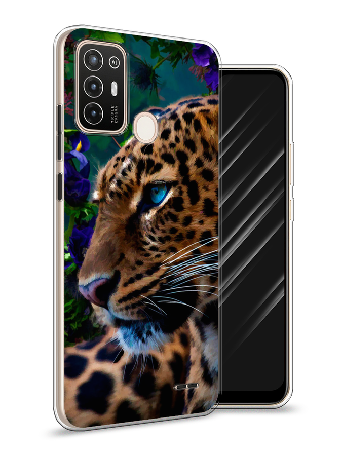 

Чехол Awog на ZTE Blade A52 / ЗТЕ Блэйд A52 "Хищный взгляд", Разноцветный, 136250-1