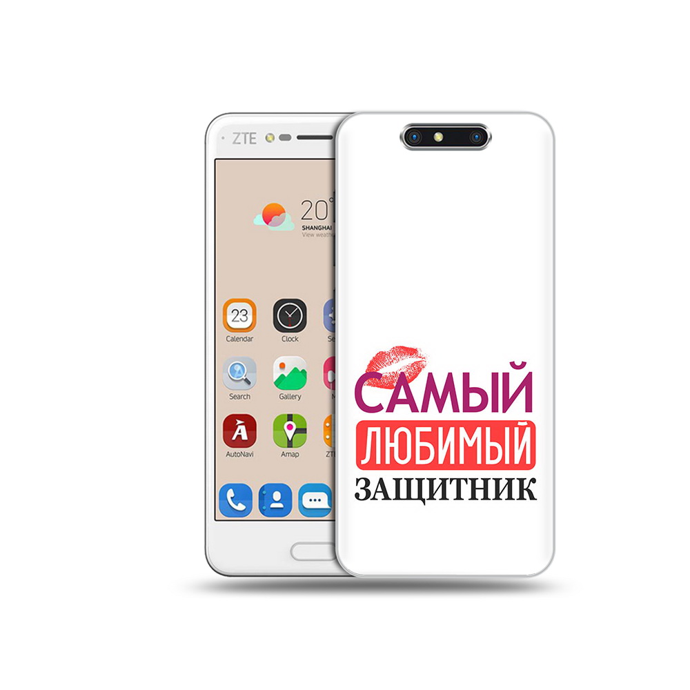 

Чехол MyPads Tocco для ZTE Blade V8 любимый защитник (PT100217.451.451), Прозрачный, Tocco