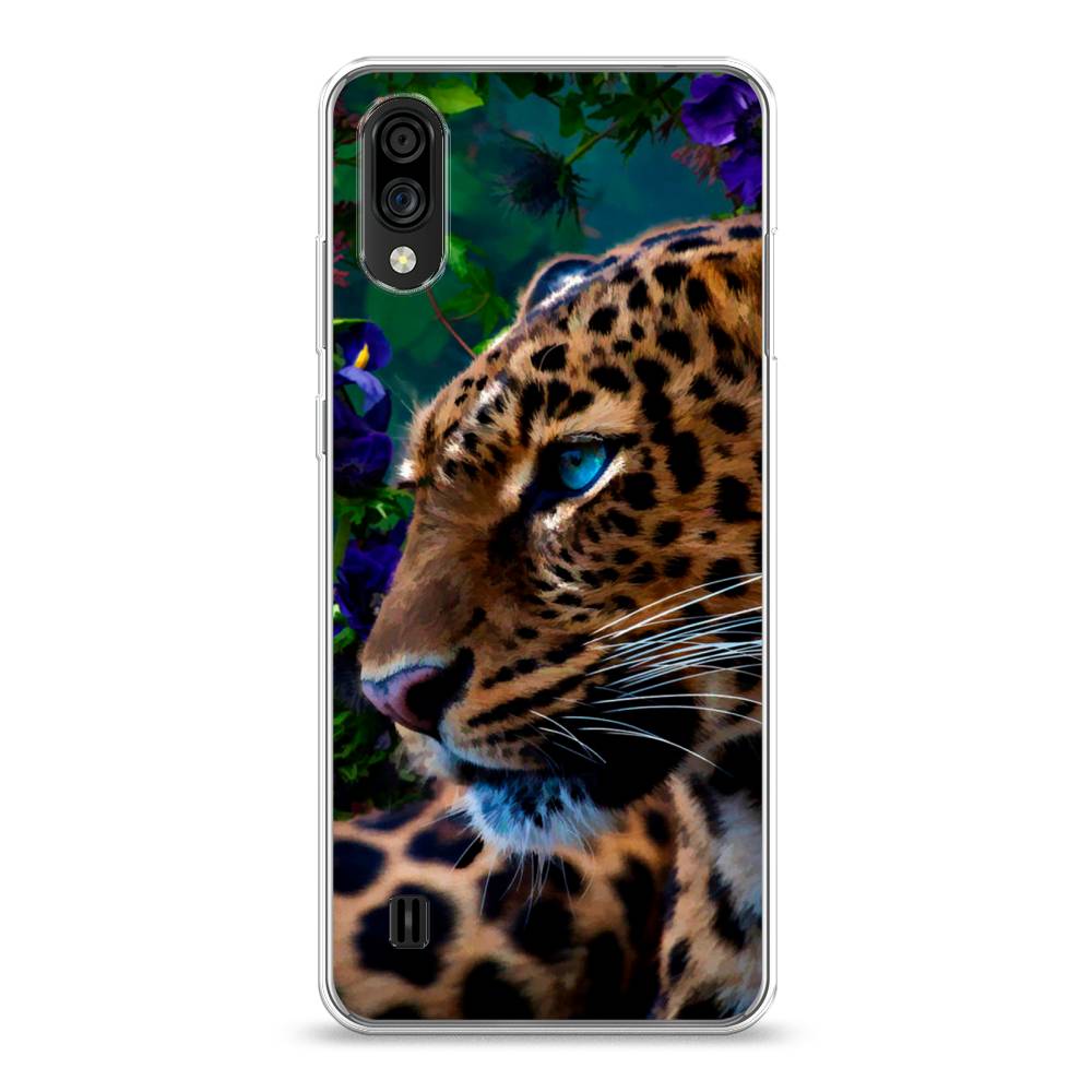 фото Силиконовый чехол "хищный взгляд" на zte blade a51 lite awog