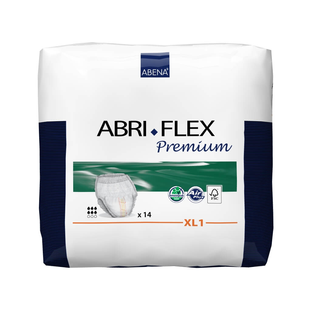 фото Подгузники-трусики abena abri-flex premium xl1 14 шт.