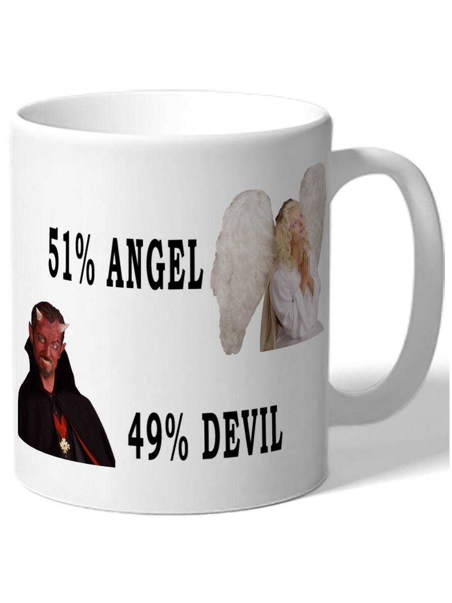 фото Кружка drabs 51% angel, 49% devil