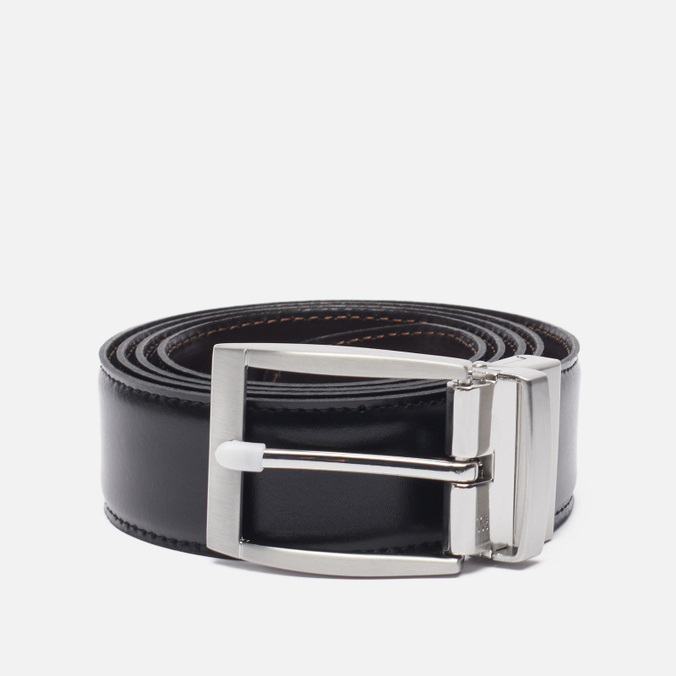 

Мужской ремень Timberland Buckle Leather чёрный, Размер, Черный, Buckle Leather