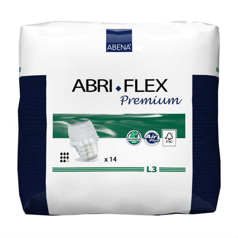 фото Подгузники-трусики abena abri-flex premium l3 14 шт.