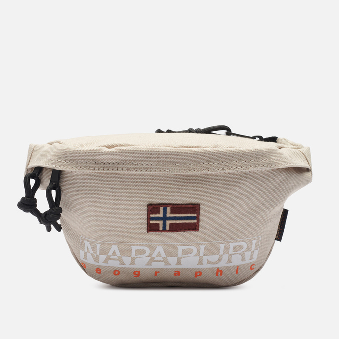

Сумка на пояс Napapijri Hering Geographic Logo бежевый, Размер ONE SIZE, Hering Geographic Logo