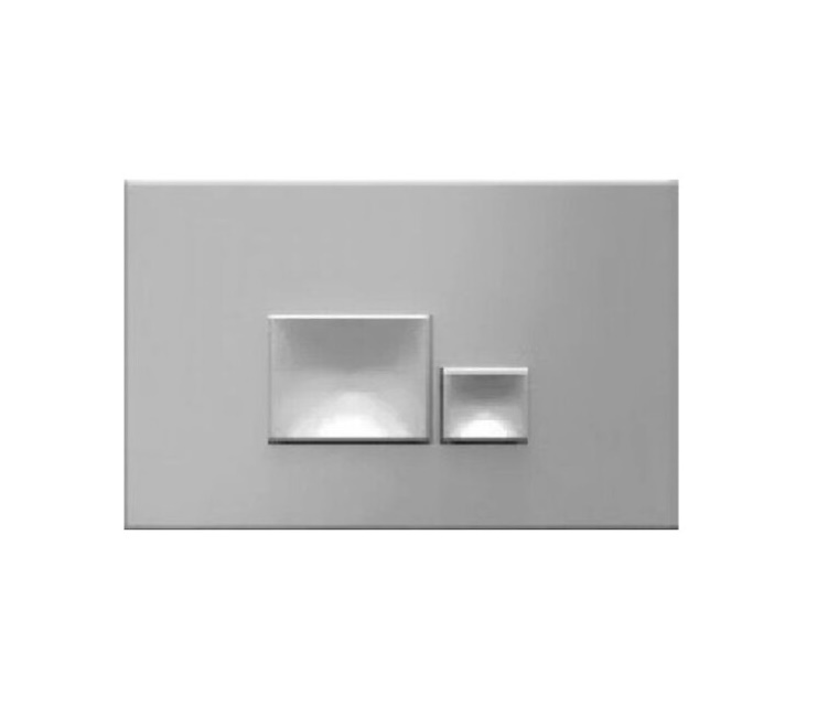 фото Смывная клавиша isvea axis piazza, 54mj0102i, двойной смыв, хром, пластик