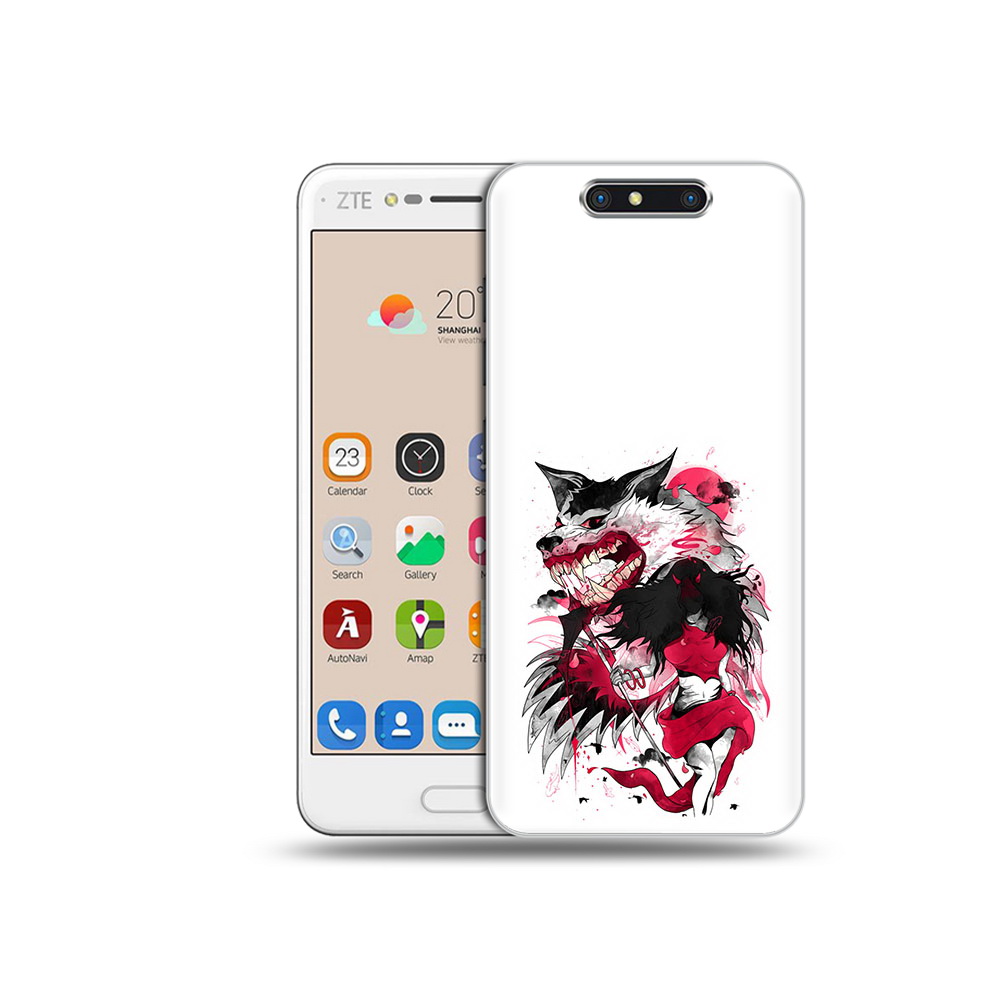 

Чехол MyPads Tocco для ZTE Blade V8 красная шапочка (PT100217.451.410), Прозрачный, Tocco