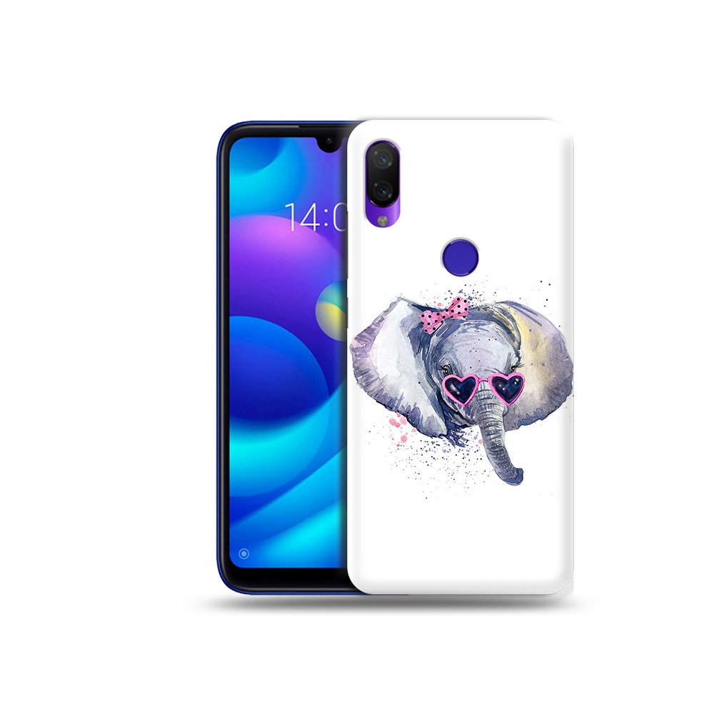 

Чехол MyPads Tocco для Xiaomi Mi Play слоник в очках (PT128724.322.608), Прозрачный, Tocco