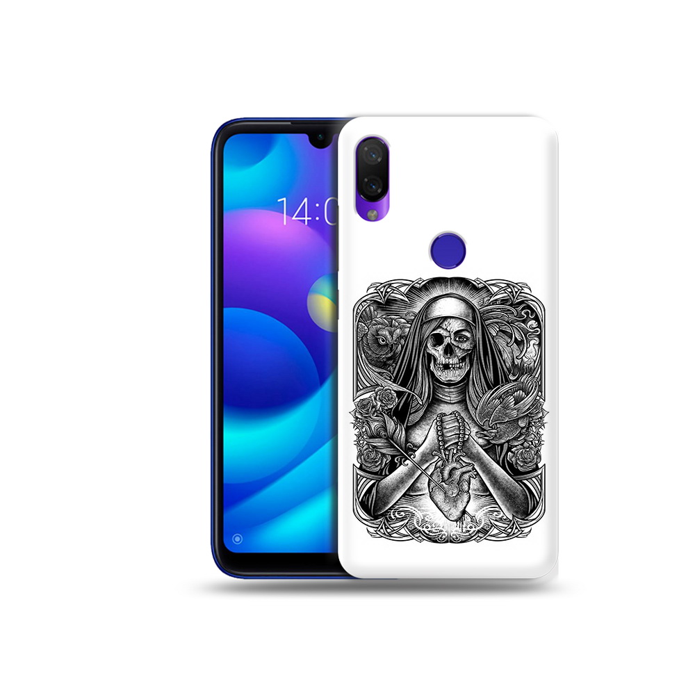 

Чехол MyPads Tocco для Xiaomi Mi Play скелет с сердцем (PT128724.322.603), Прозрачный, Tocco