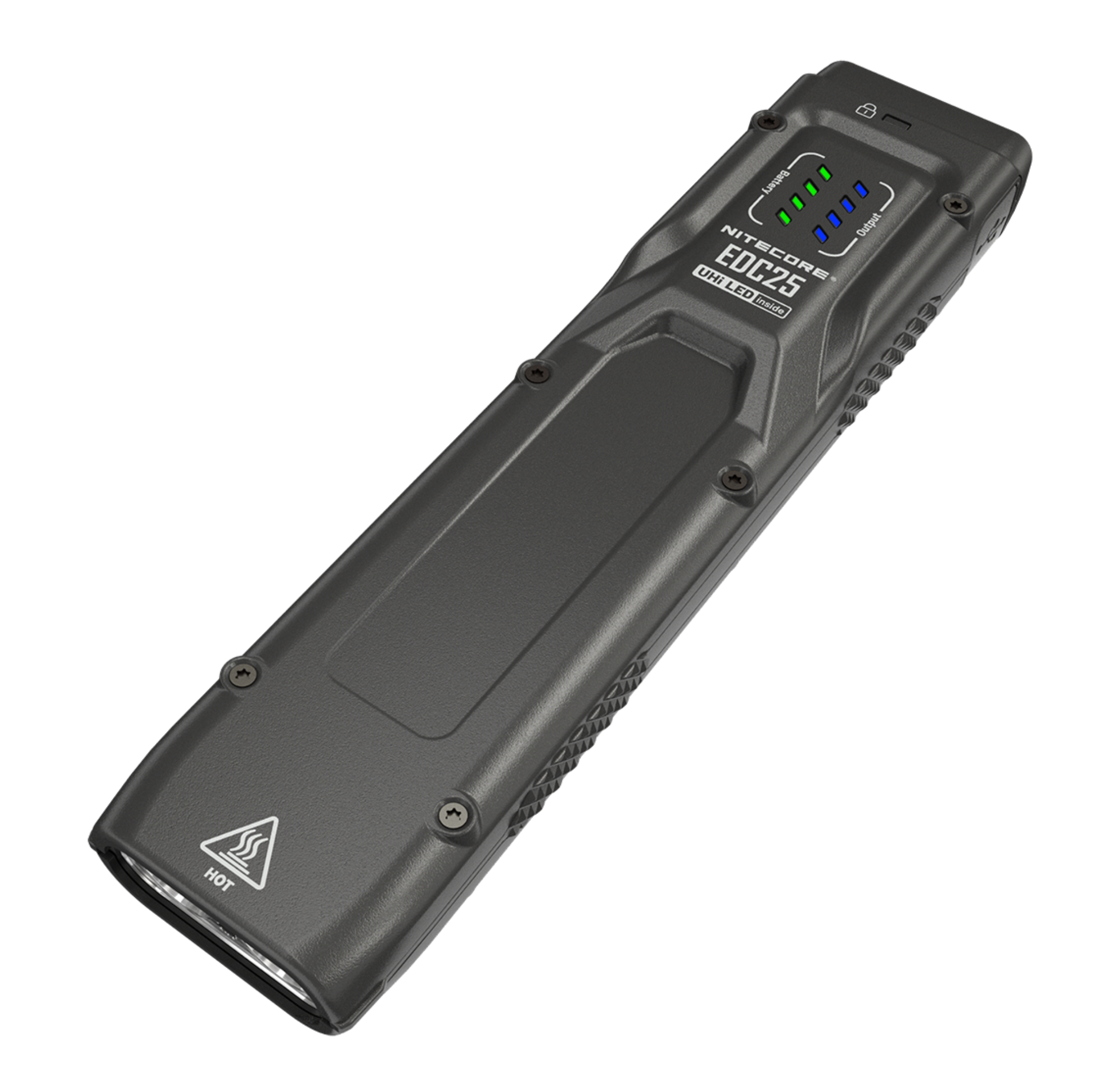 

Фонарь Nitecore EDC25, 7 режимов, 300 метров, 3000 люмен, Черный