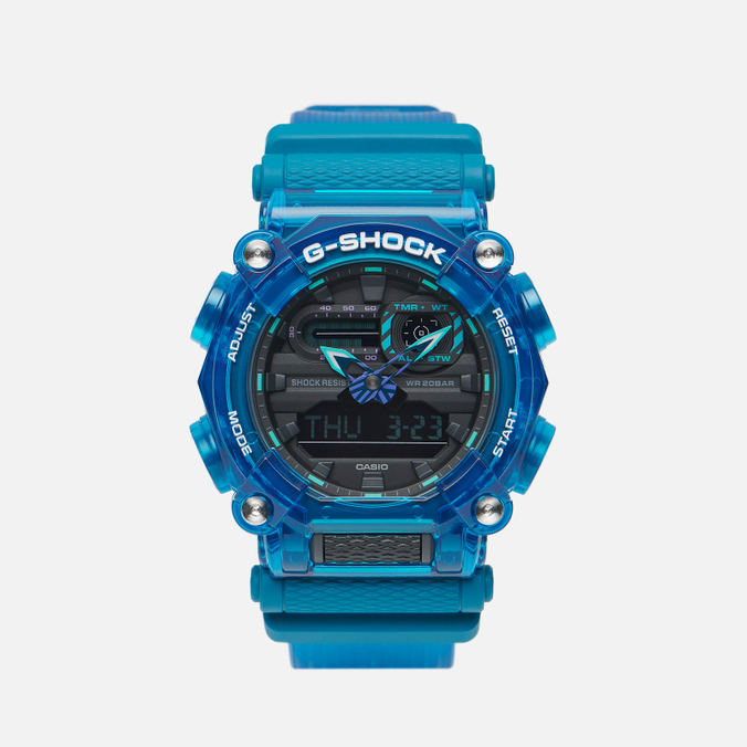 

Наручные часы CASIO G-SHOCK GA-900SKL-2A Sound Wave синий, Размер, G-SHOCK GA-900SKL-2A Sound Wave