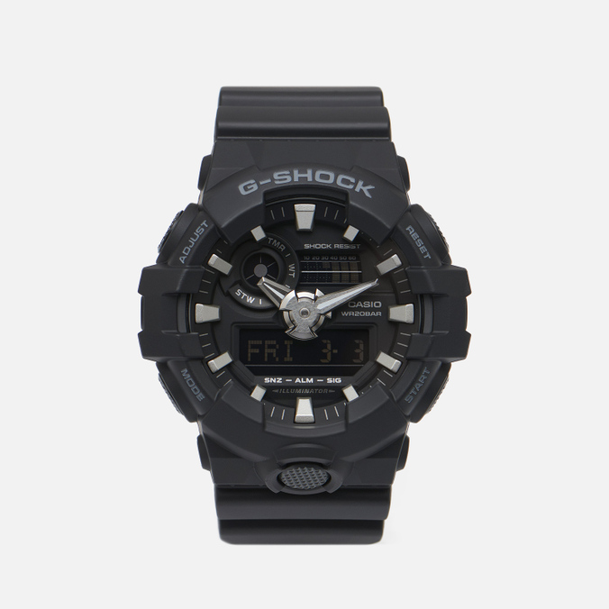 

Наручные часы CASIO G-SHOCK GA-700-1B чёрный, Размер, G-SHOCK GA-700-1B