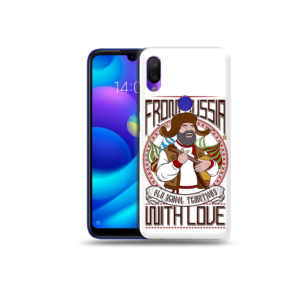 

Чехол MyPads Tocco для Xiaomi Mi Play русский мужчина (PT128724.322.590), Прозрачный, Tocco