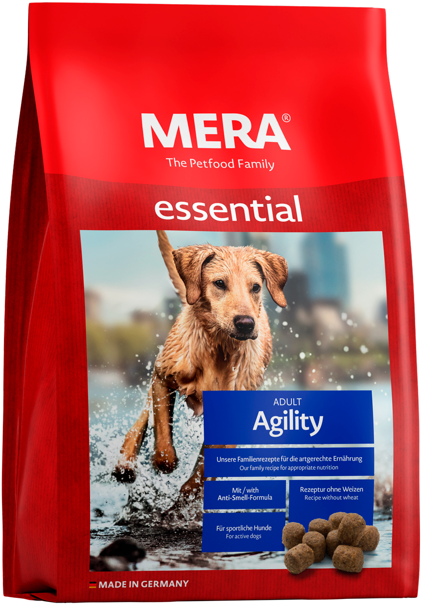 фото Сухой корм для собак mera essential agility , домашняя птица, 12.5кг