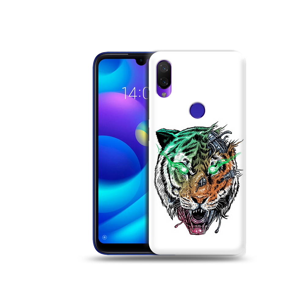 

Чехол MyPads Tocco для Xiaomi Mi Play робо-тигр (PT128724.322.584), Прозрачный, Tocco