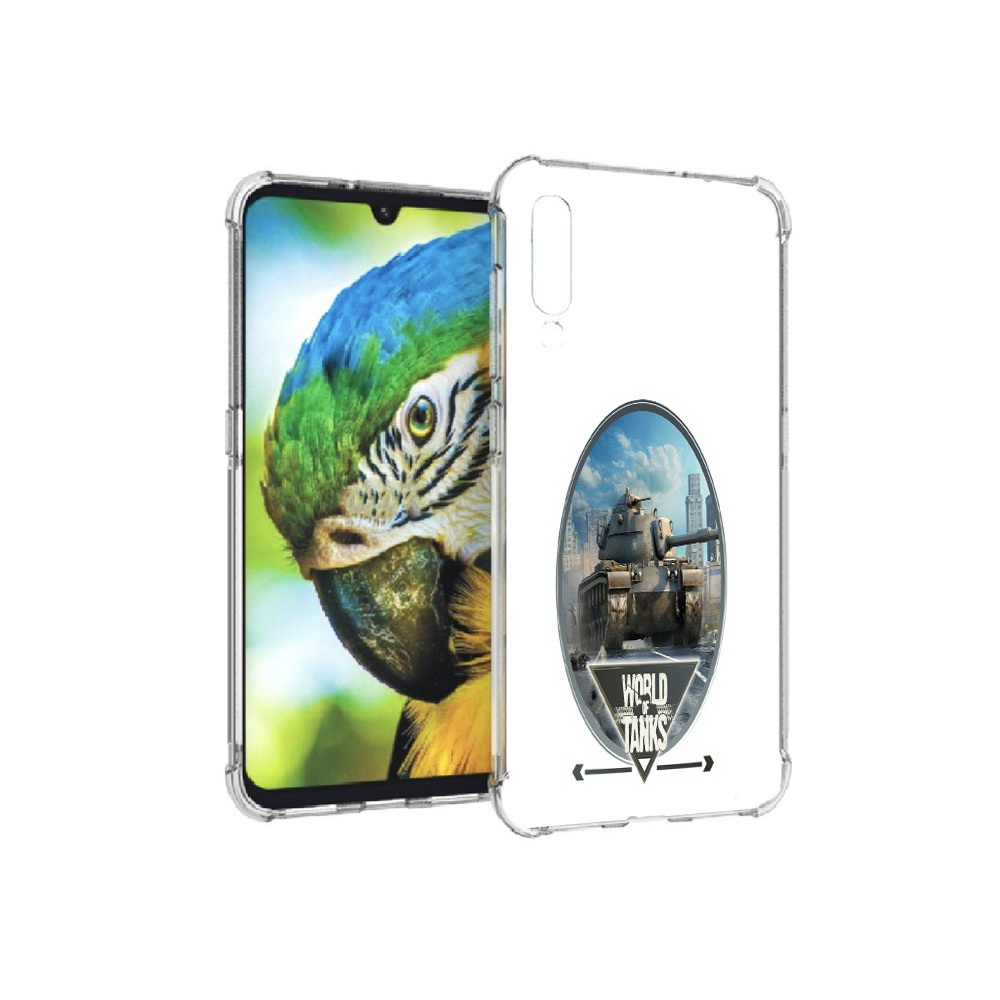 

Чехол MyPads Tocco для Xiaomi Mi 9 игра с танками (PT126035.255.375), Прозрачный, Tocco