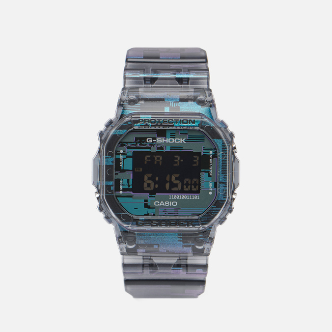 

Наручные часы CASIO G-SHOCK DW-5600NN-1 Digital Glitch синий, Размер, G-SHOCK DW-5600NN-1 Digital Glitch