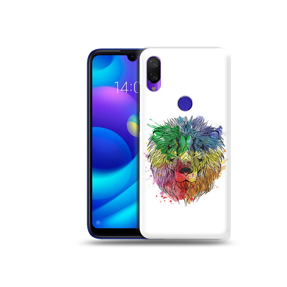 

Чехол MyPads Tocco для Xiaomi Mi Play разноцветный гордый лев (PT128724.322.573), Прозрачный, Tocco