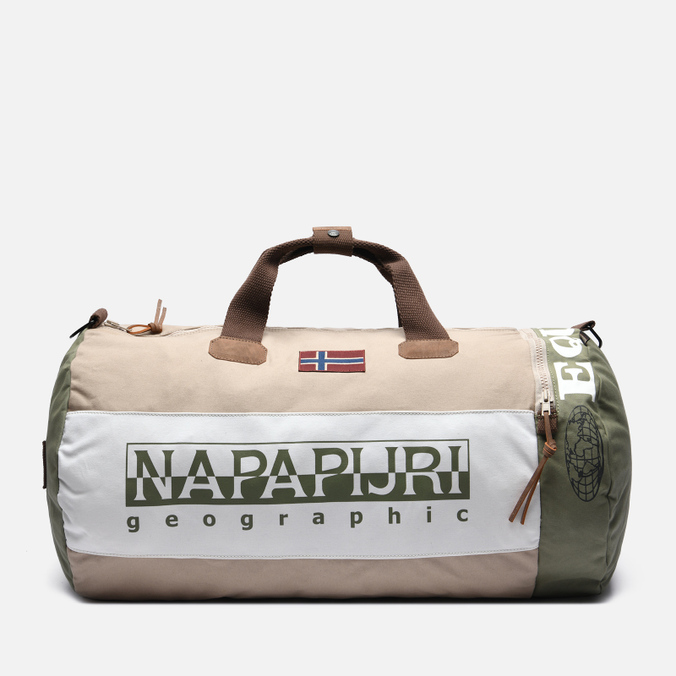 Дорожная сумка Napapijri Hering Duffle бежевый, Размер ONE SIZE