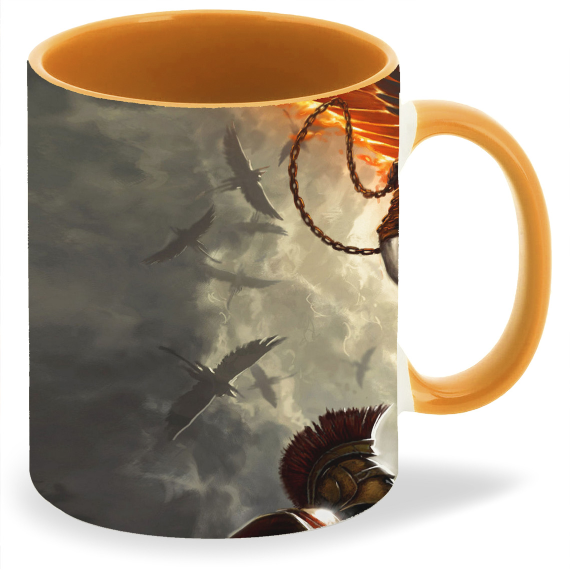 фото Кружка coolpodarok god of war 2 огненый пегас