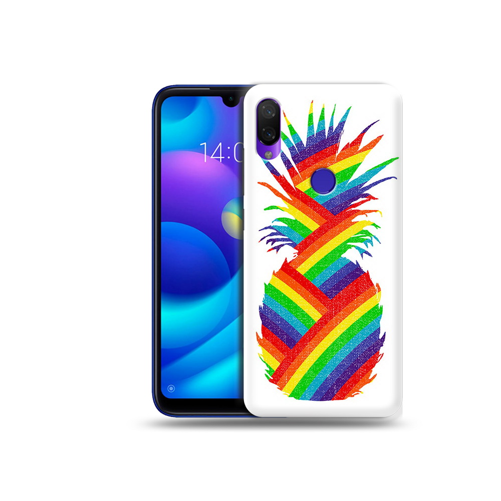 

Чехол MyPads Tocco для Xiaomi Mi Play радужный ананас (PT128724.322.566), Прозрачный, Tocco