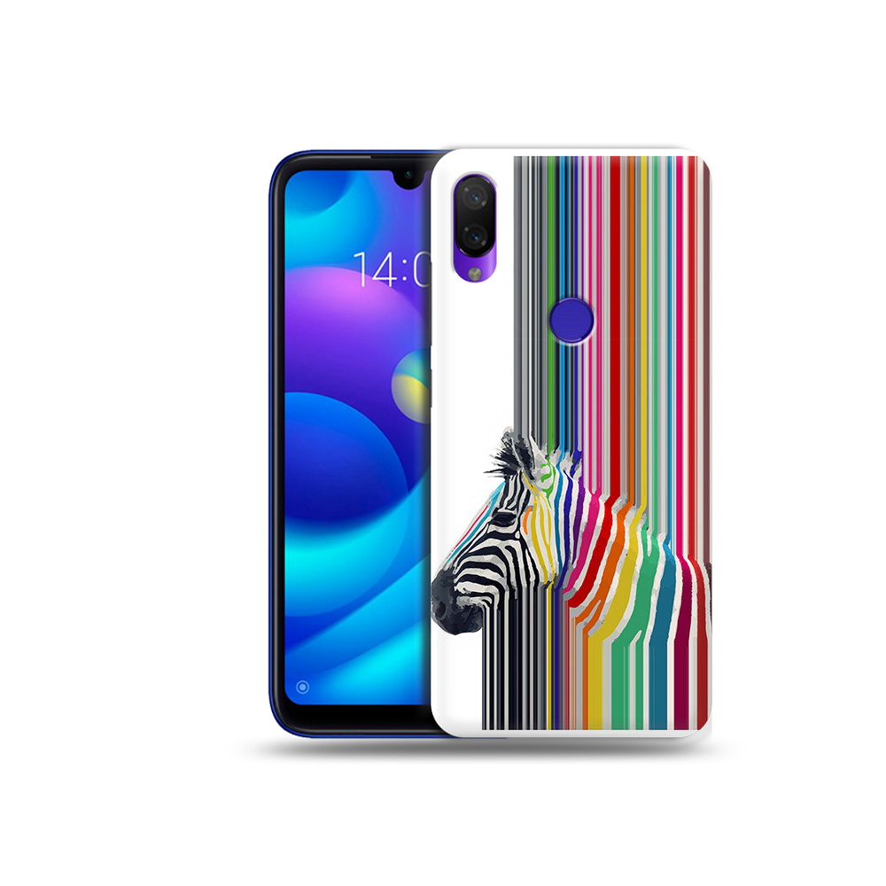 

Чехол MyPads Tocco для Xiaomi Mi Play радужная зебра (PT128724.322.565), Прозрачный, Tocco