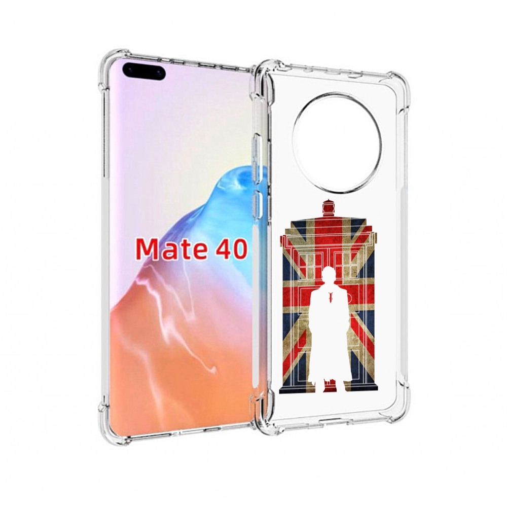 

Чехол MyPads Tocco для Huawei Mate 40 шерлок холмс, Прозрачный, Tocco